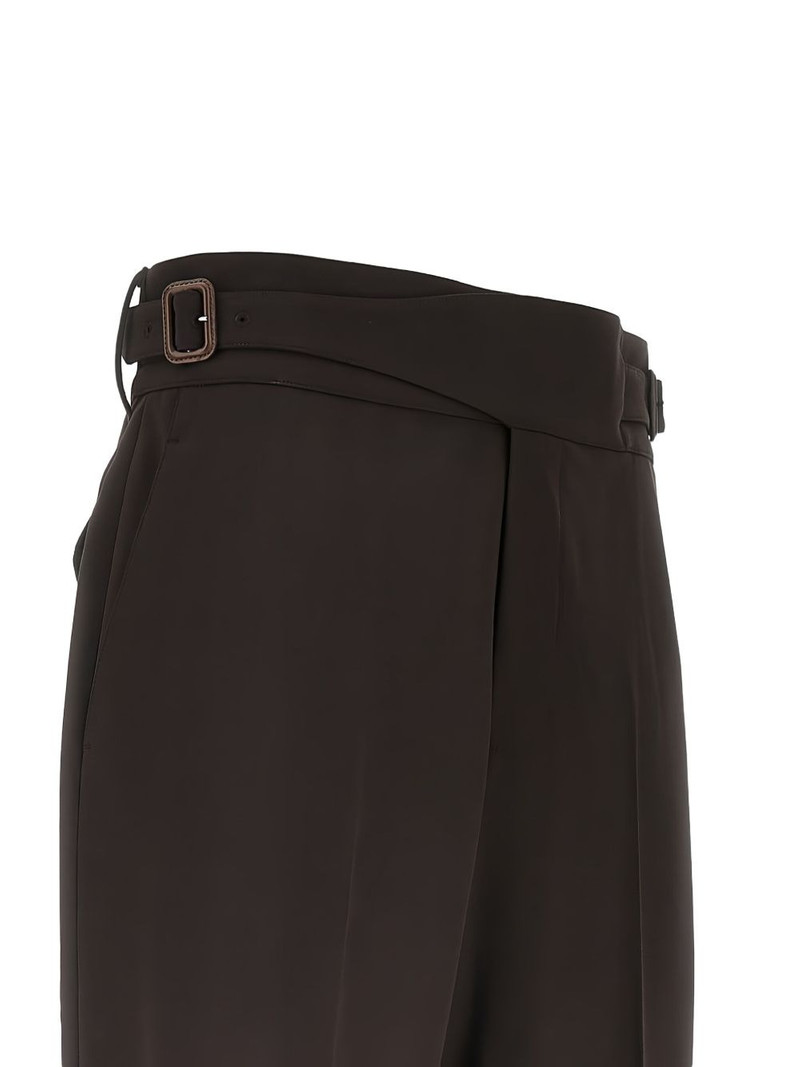 EMPORIO ARMANI belted trousers outlook