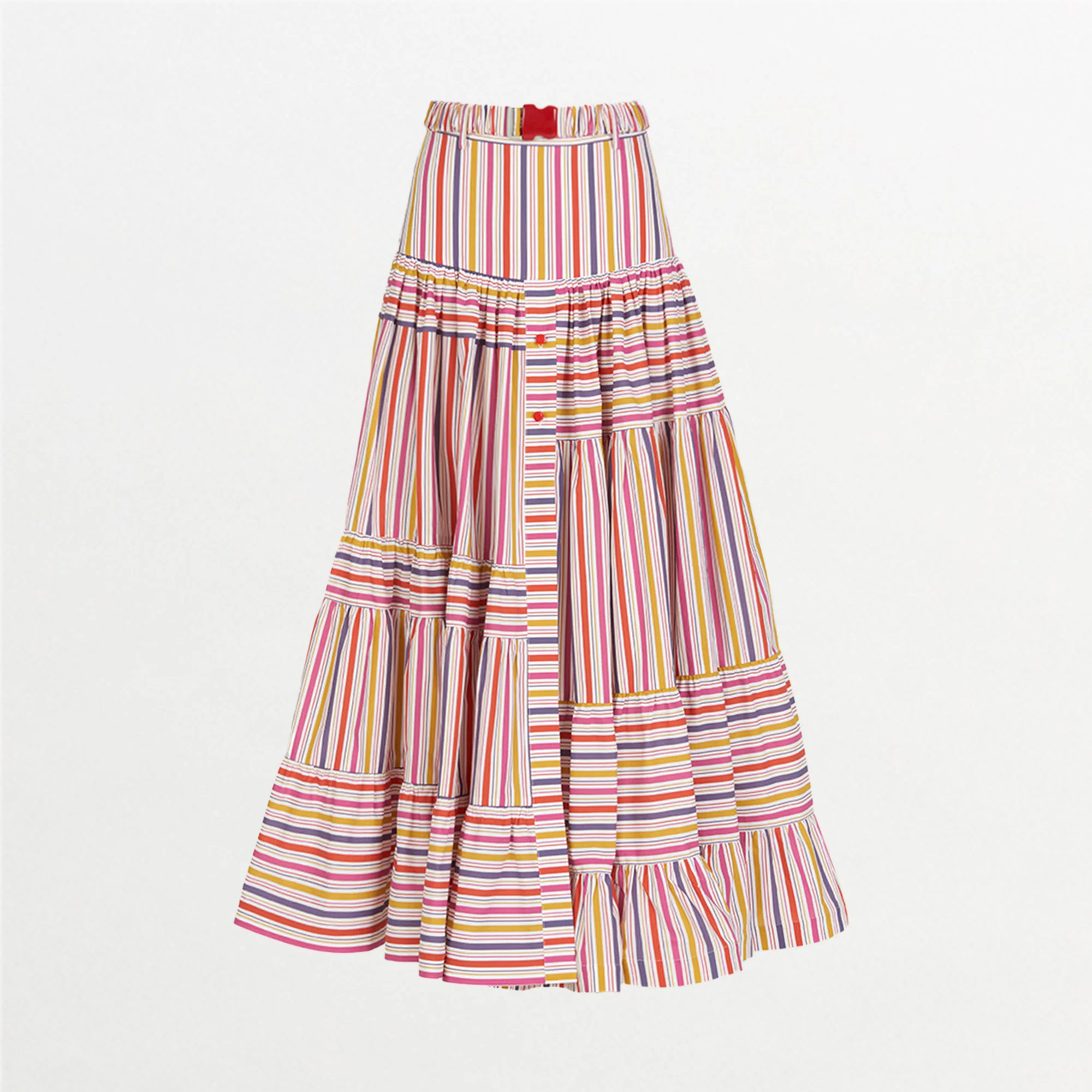 Magnolia Skirt Golden Magenta Stripes - 1