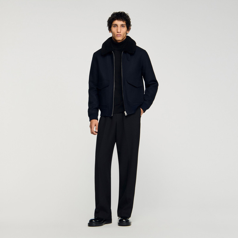 Sandro ZIP-UP JACKET outlook