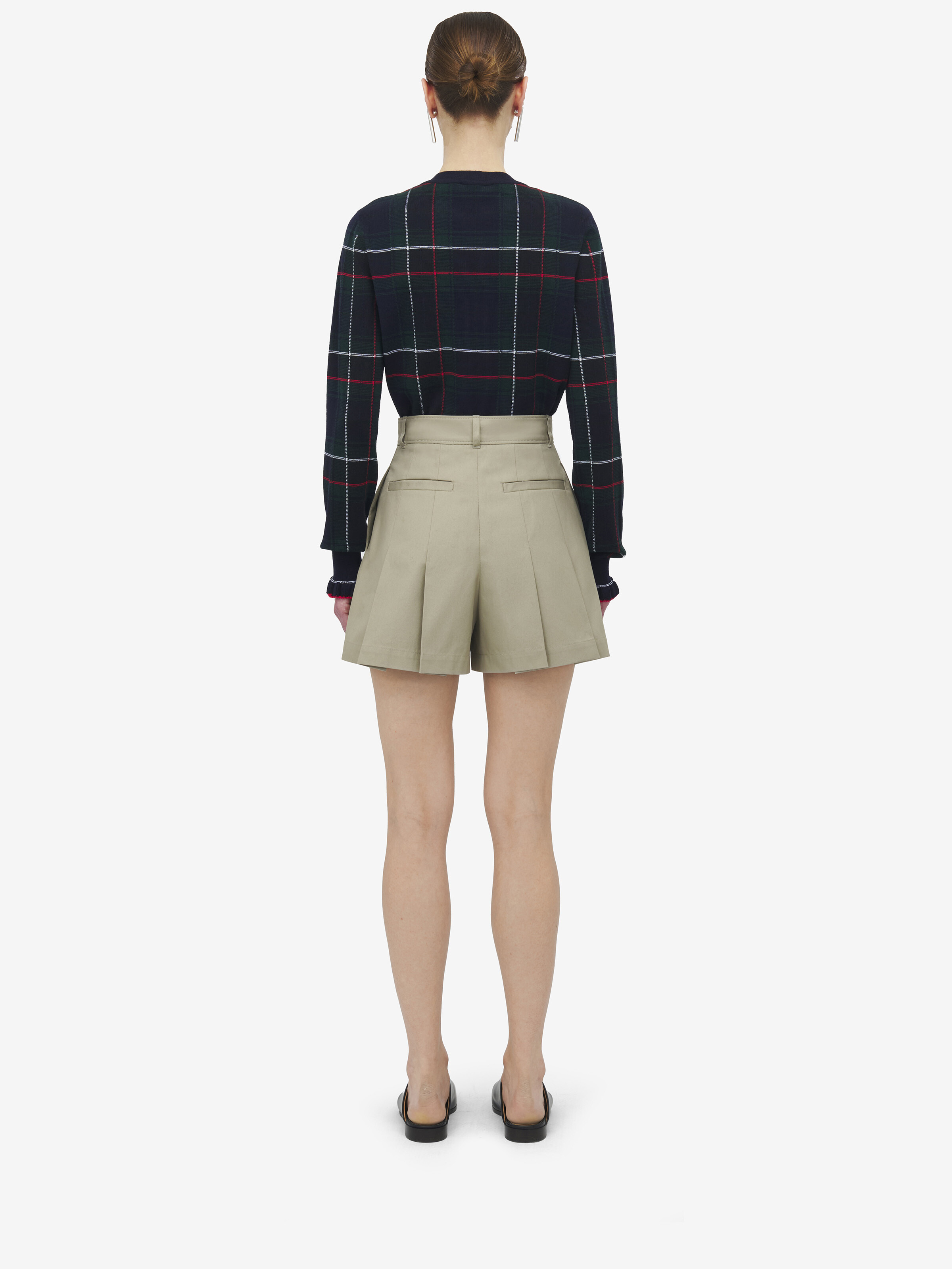 Pleated Shorts - 4