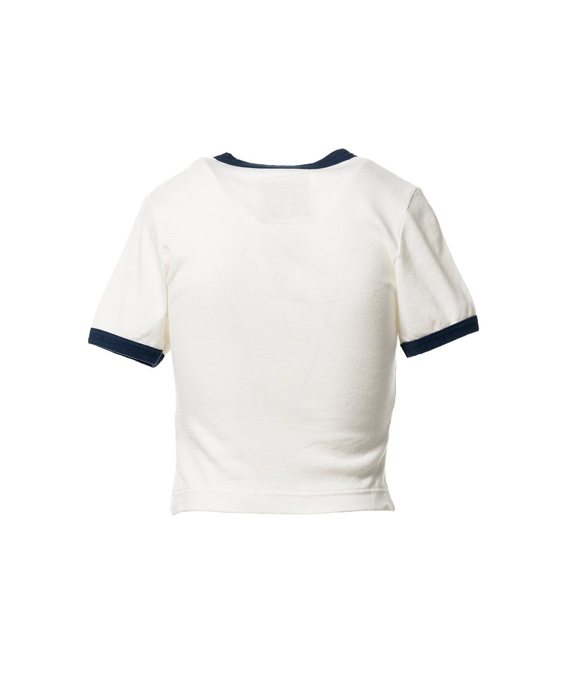 Fruit Printed Ringer Mini T-shirt 17