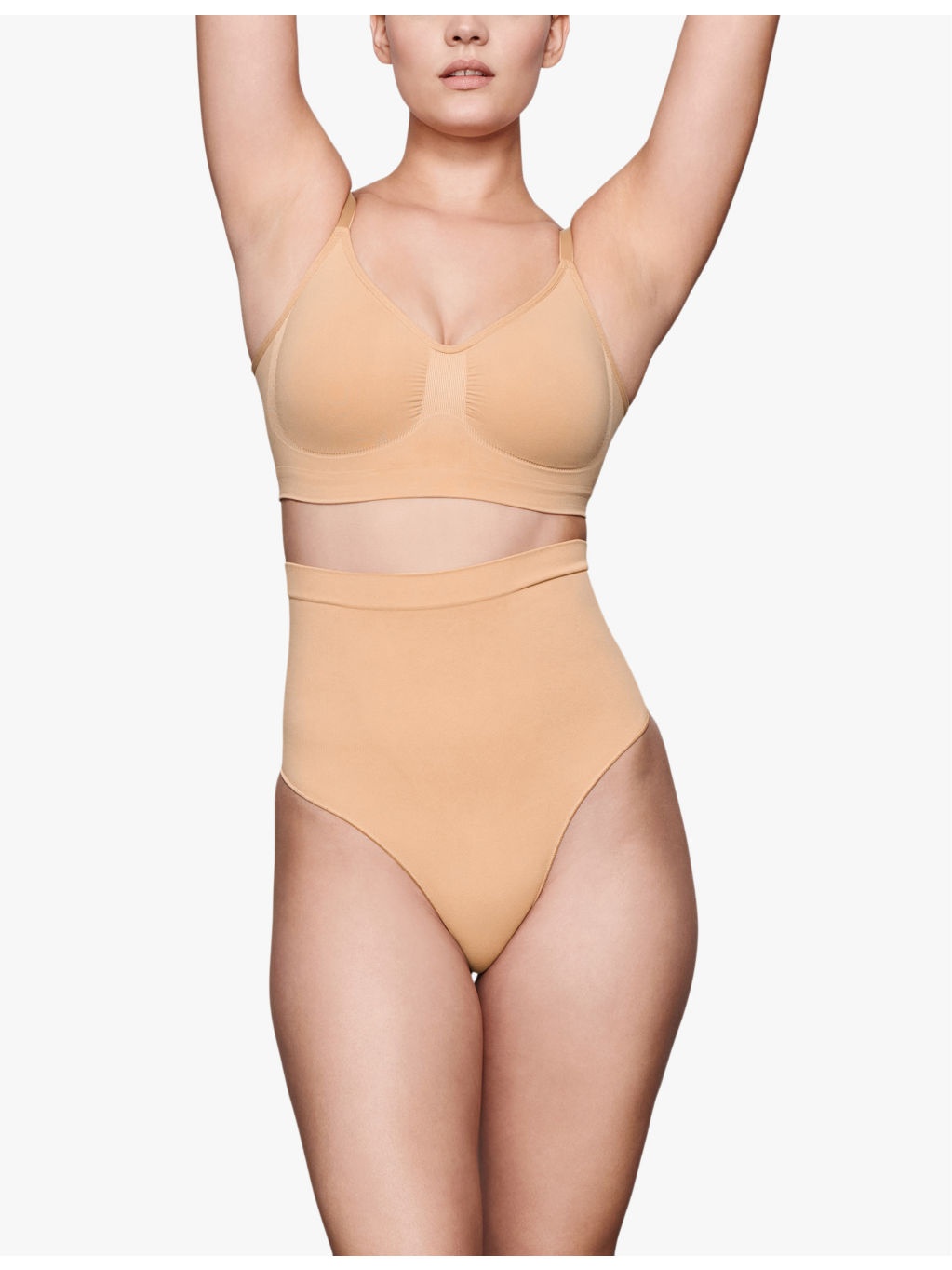 Seamless Sculpt high-rise stretch-woven thong - 2