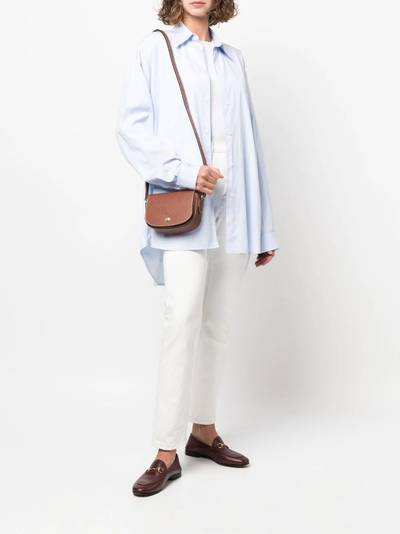 Longchamp leather crossbody bag outlook