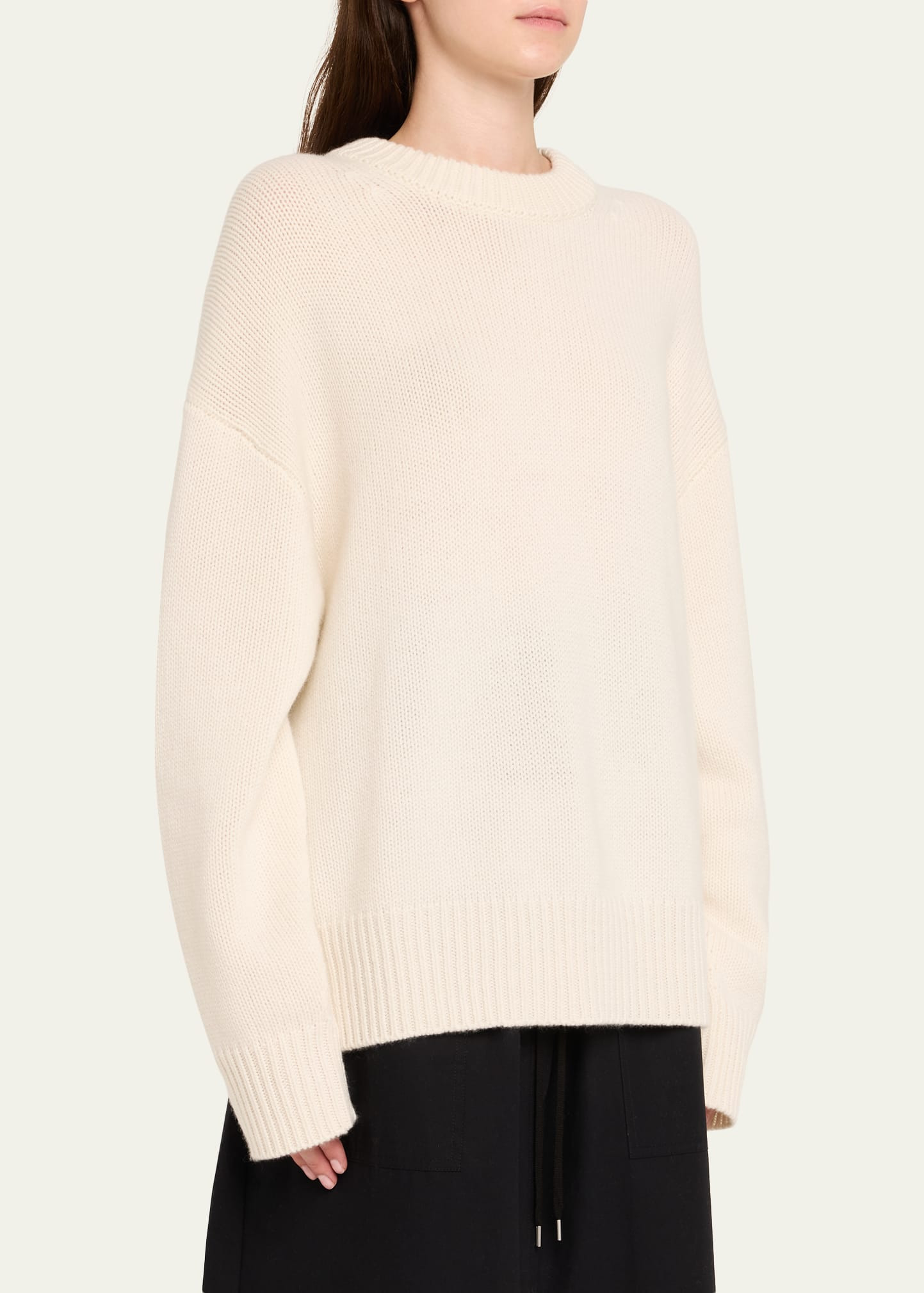 Renske Cashmere Drop-Shoulder Sweater - 4