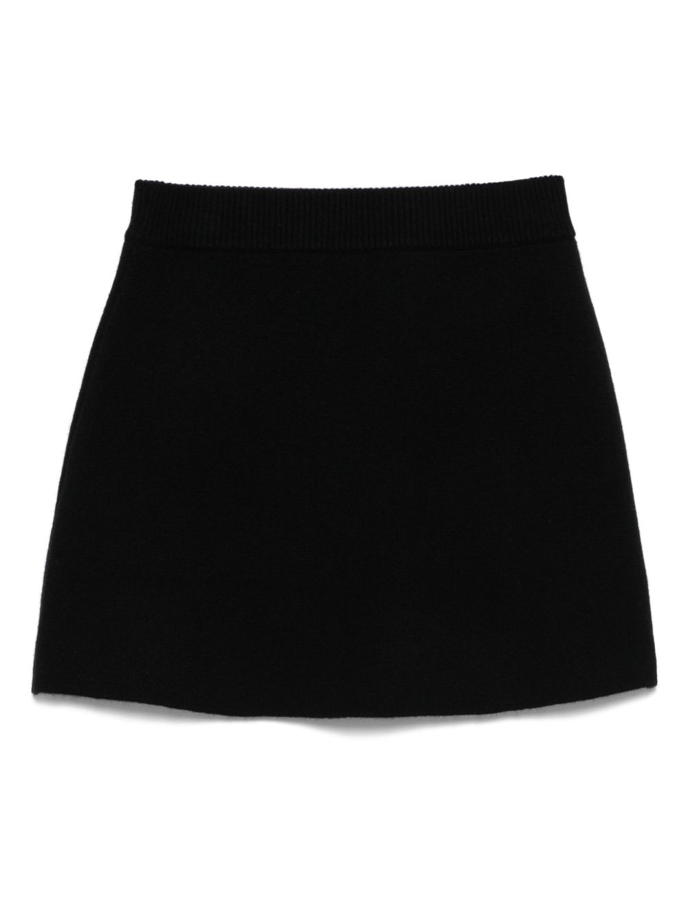 cashmere A-line skirt - 2