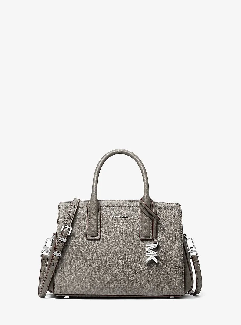 Laila Small Signature Logo Satchel - 1