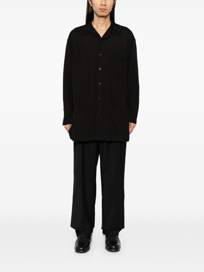 Yohji Yamamoto broad pockets shirt outlook
