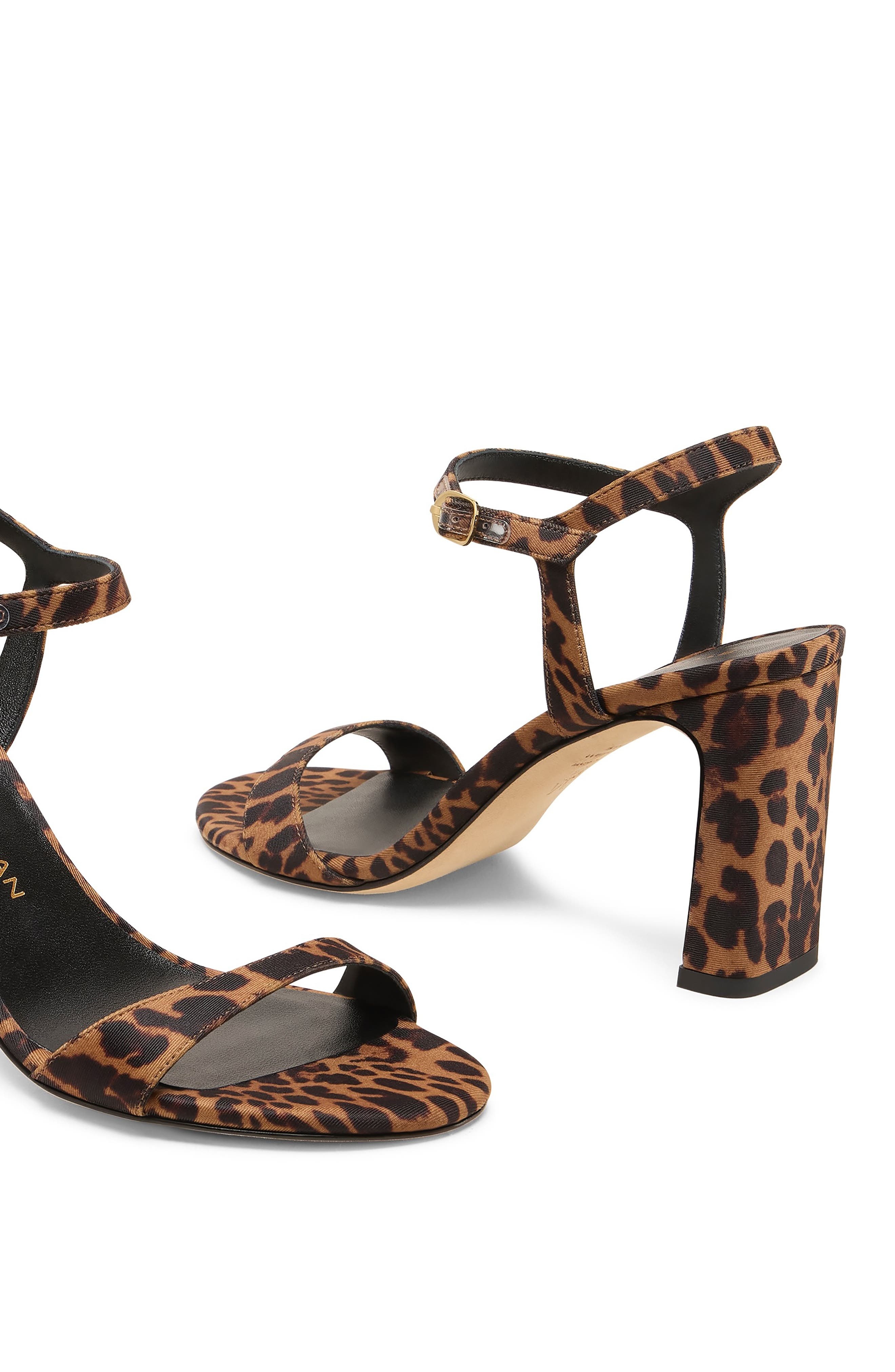 Stuart Weitzman Babette 85 Ankle Strap Sandal in Classic at Nordstrom - 4