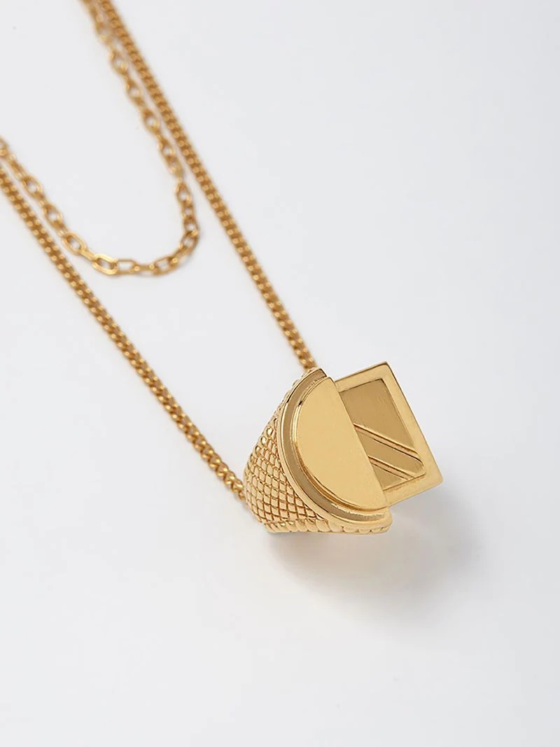 MISFIT RING NECKLACE - 1