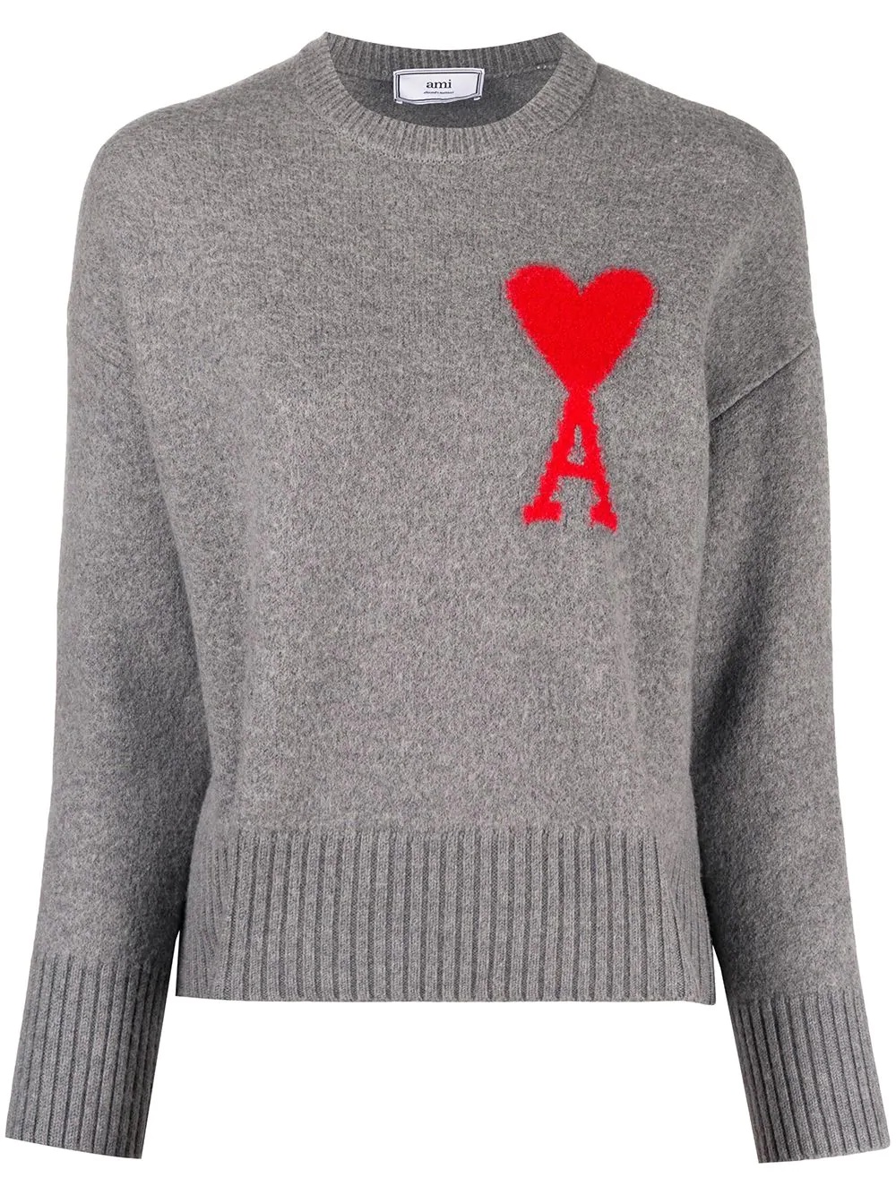 oversized Ami de Coeur jumper - 1