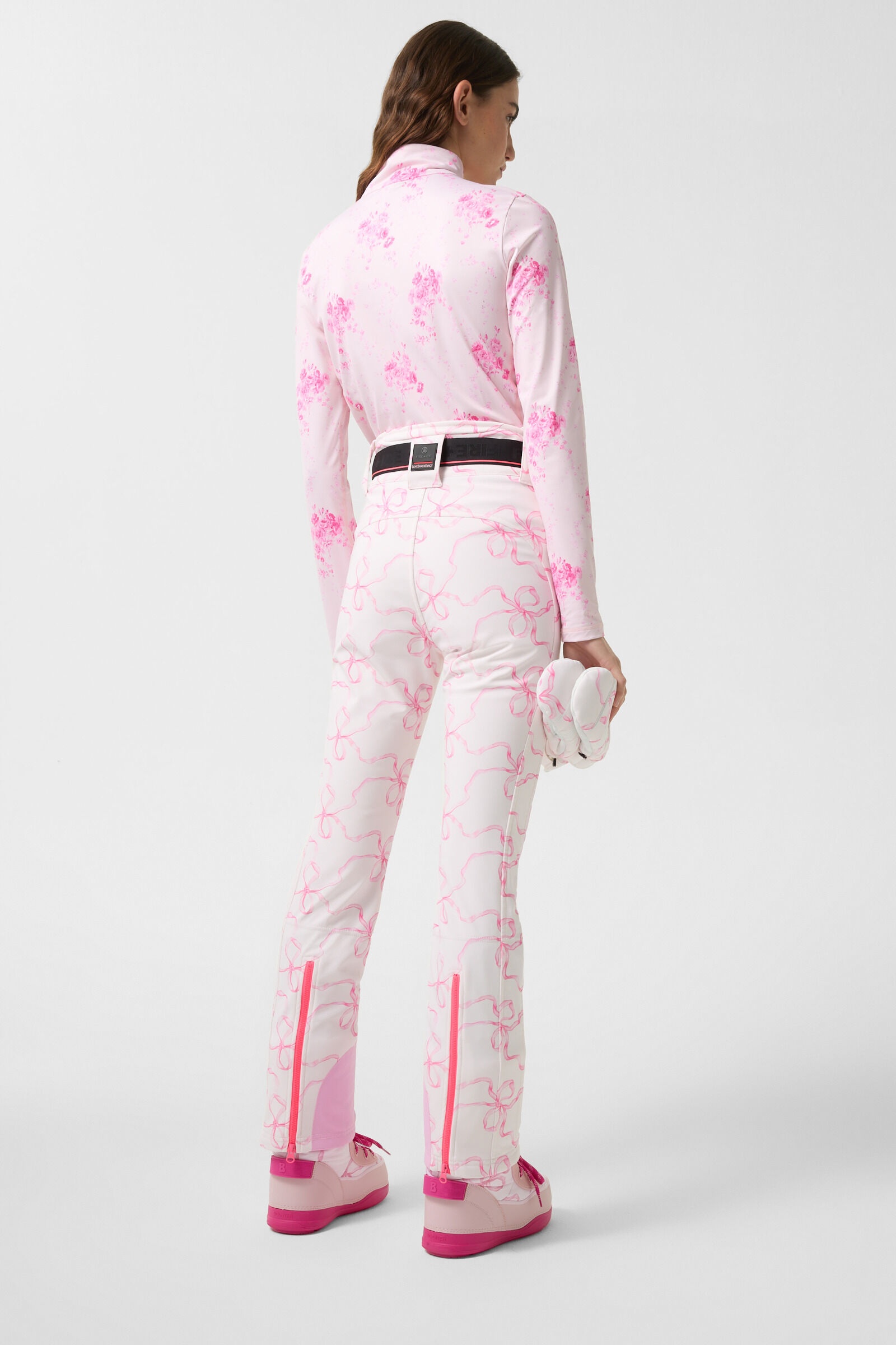 Zula Ski pants in Pink/Off-white - 2