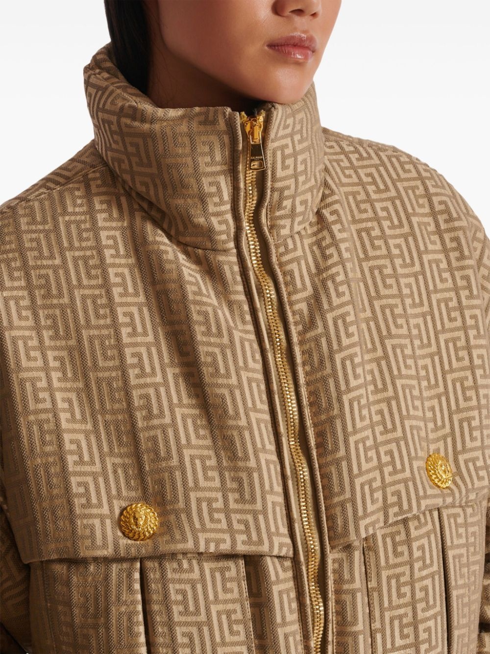 Labyrinth puffer jacket - 7