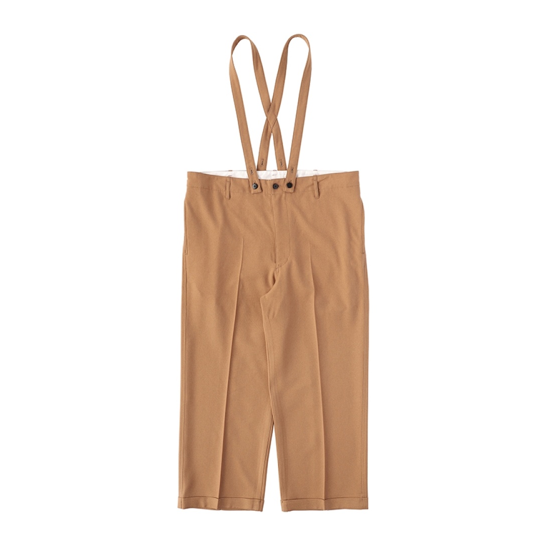 JUMBO PASTORAL PANTS W CAMEL - 1