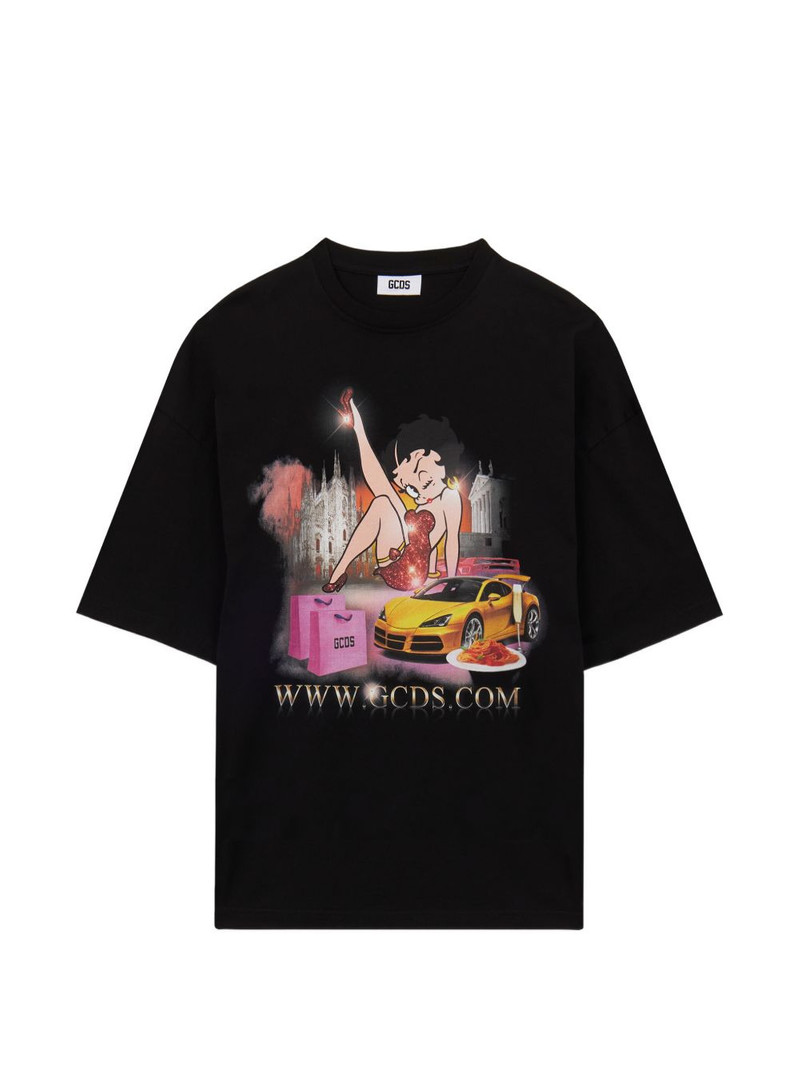 x Betty Boop cotton T-shirt 1