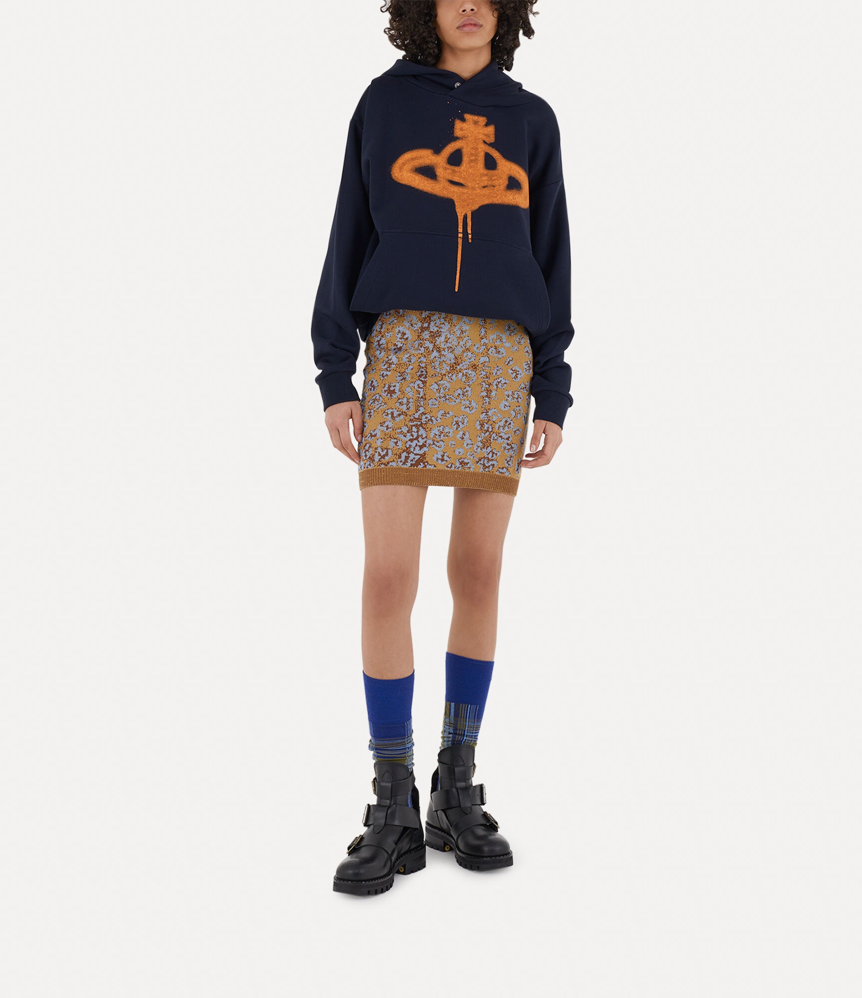 Vivienne Westwood SPRAY ORB PULLOVER SWEATSHIRT - 3I01000G-J0032