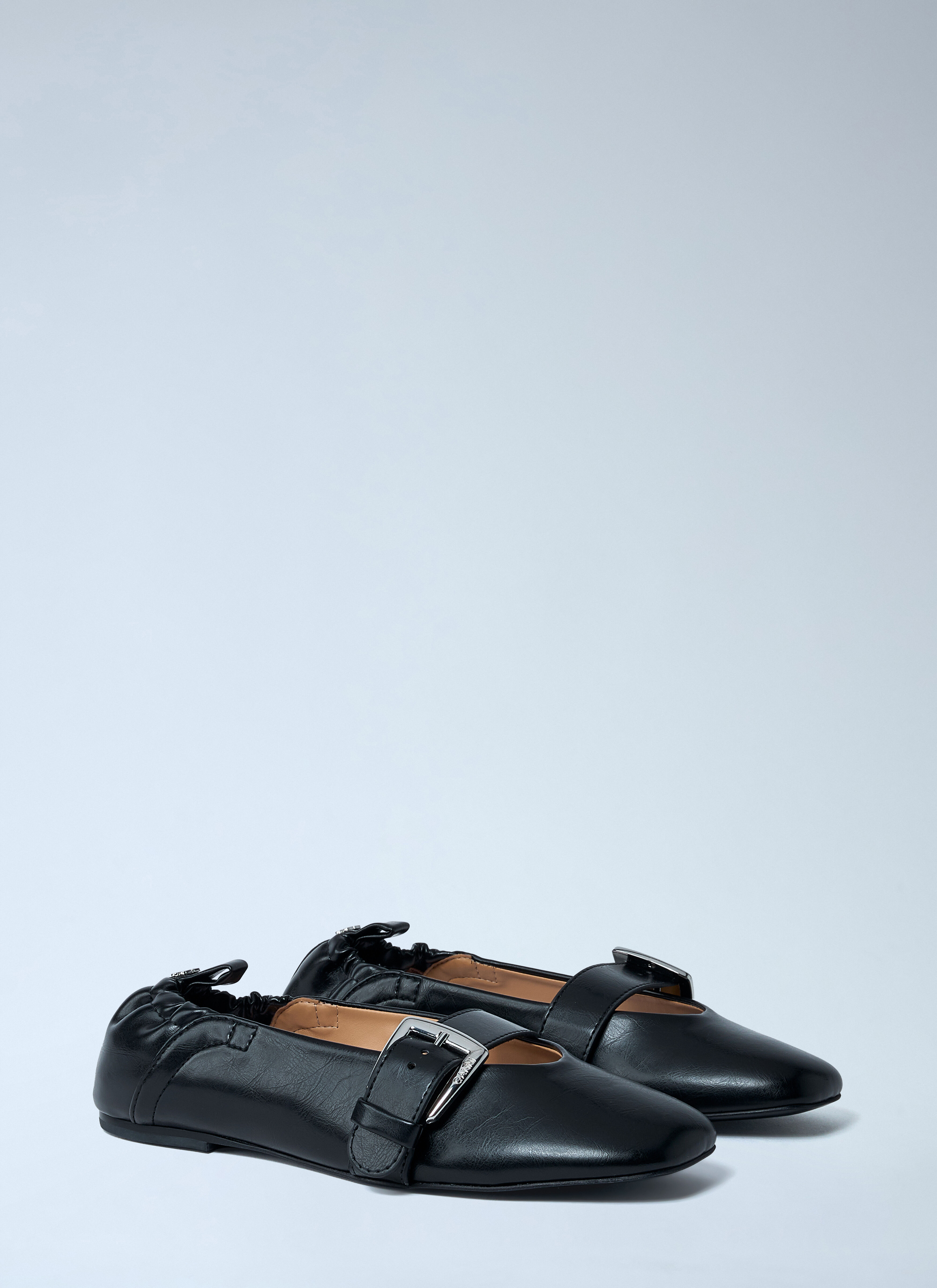 Butterfly Stap Ballerina Flats - 2