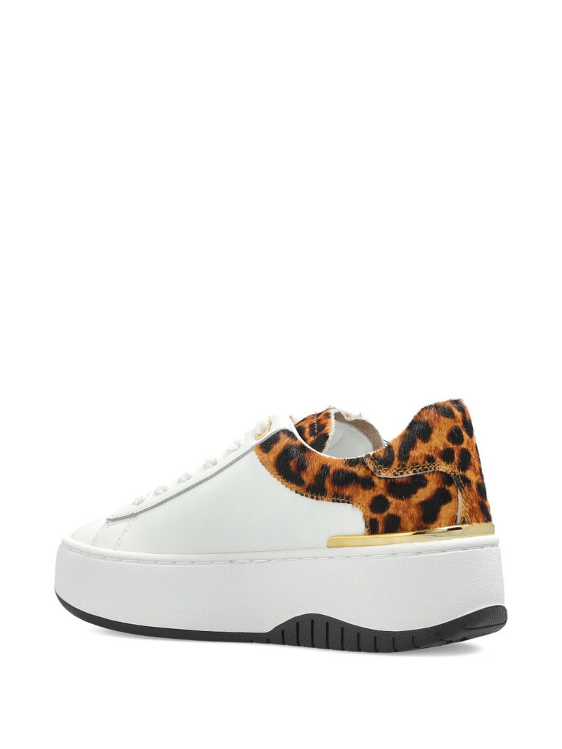 textured leopard sneakers 4