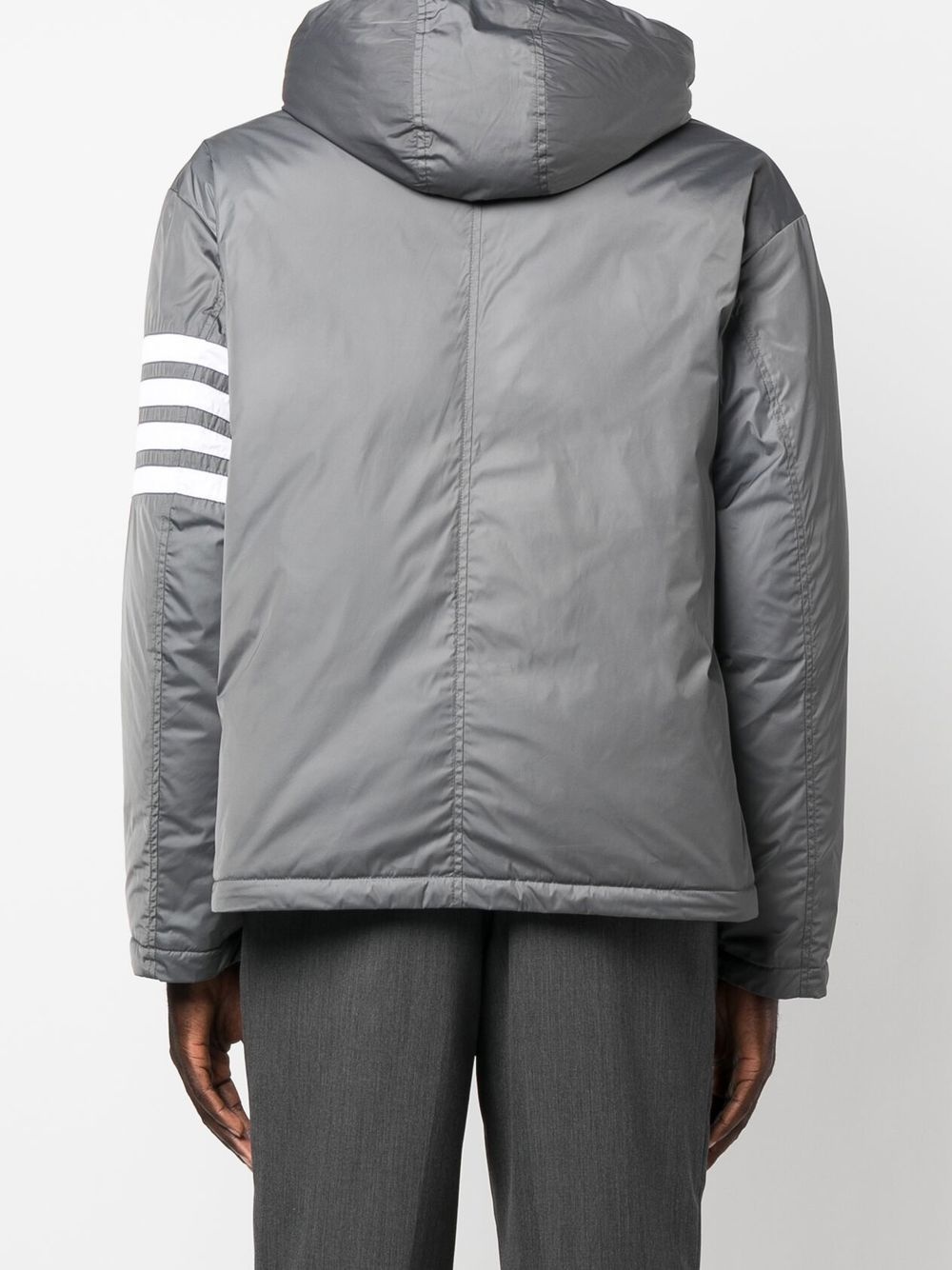 4-Bar stripe padded jacket - 4