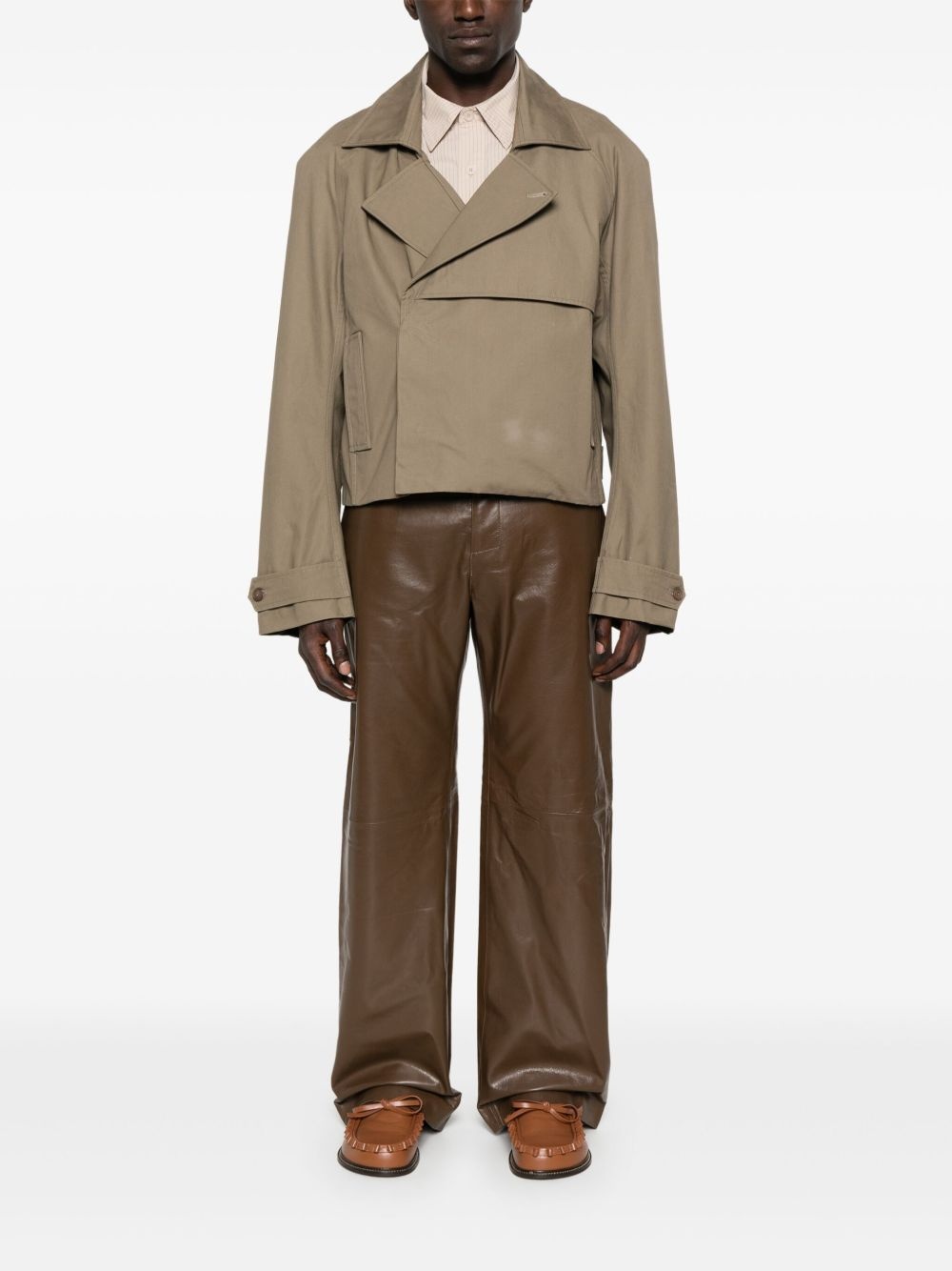 leather trousers - 2