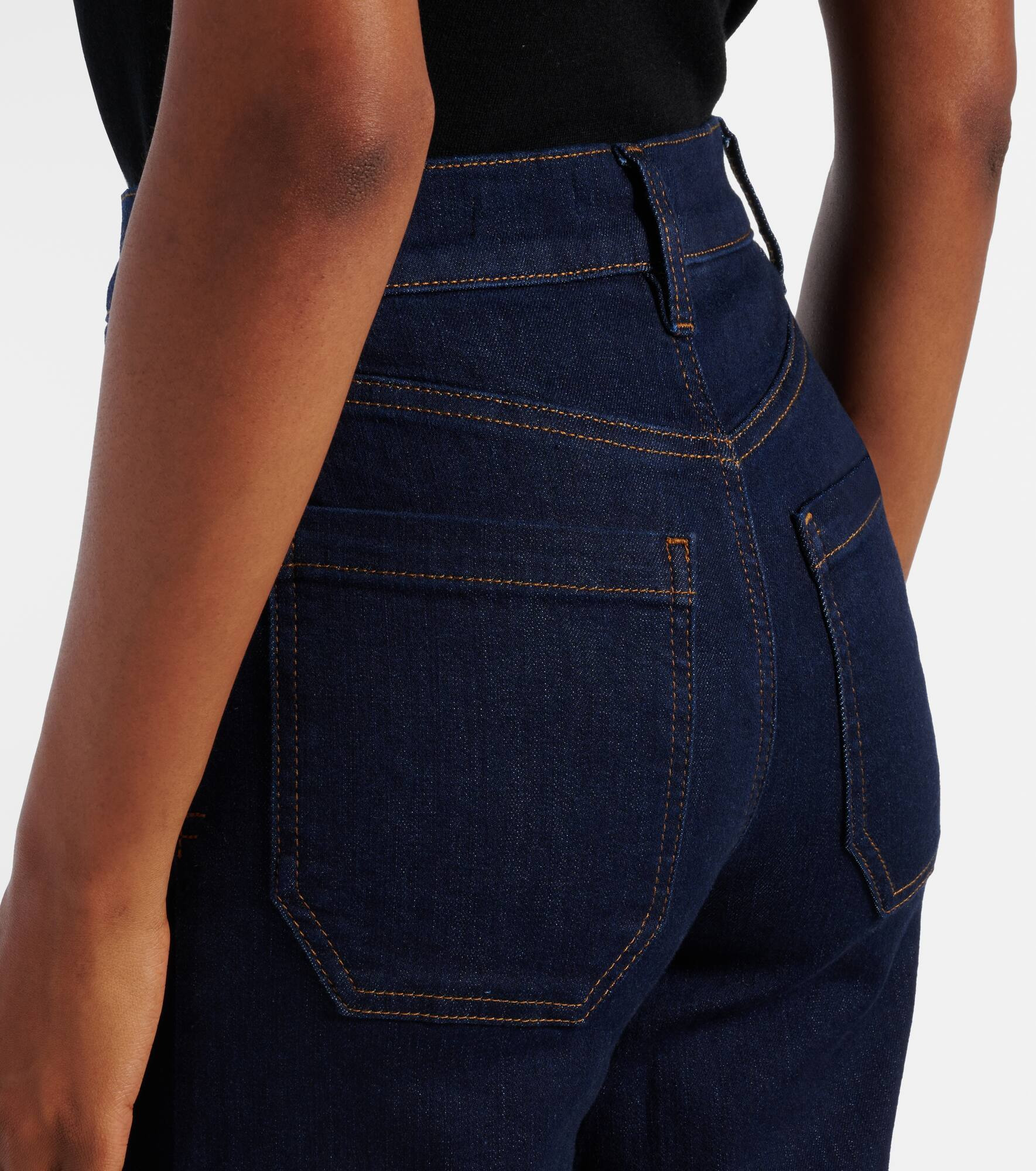 Le Slim Palazzo wide-leg jeans - 6