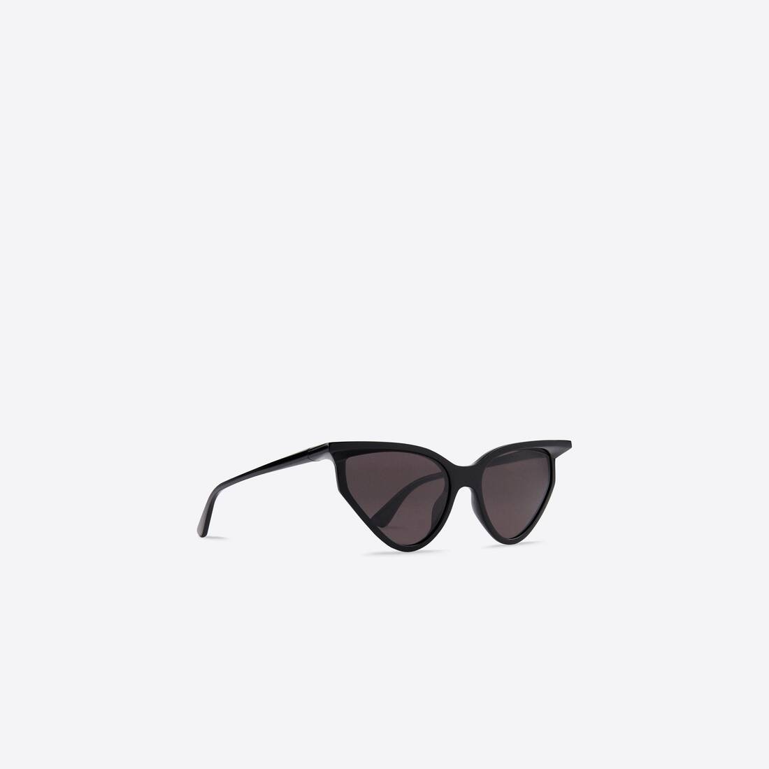 Women's Rim Cat Sunglasses in Black - 4