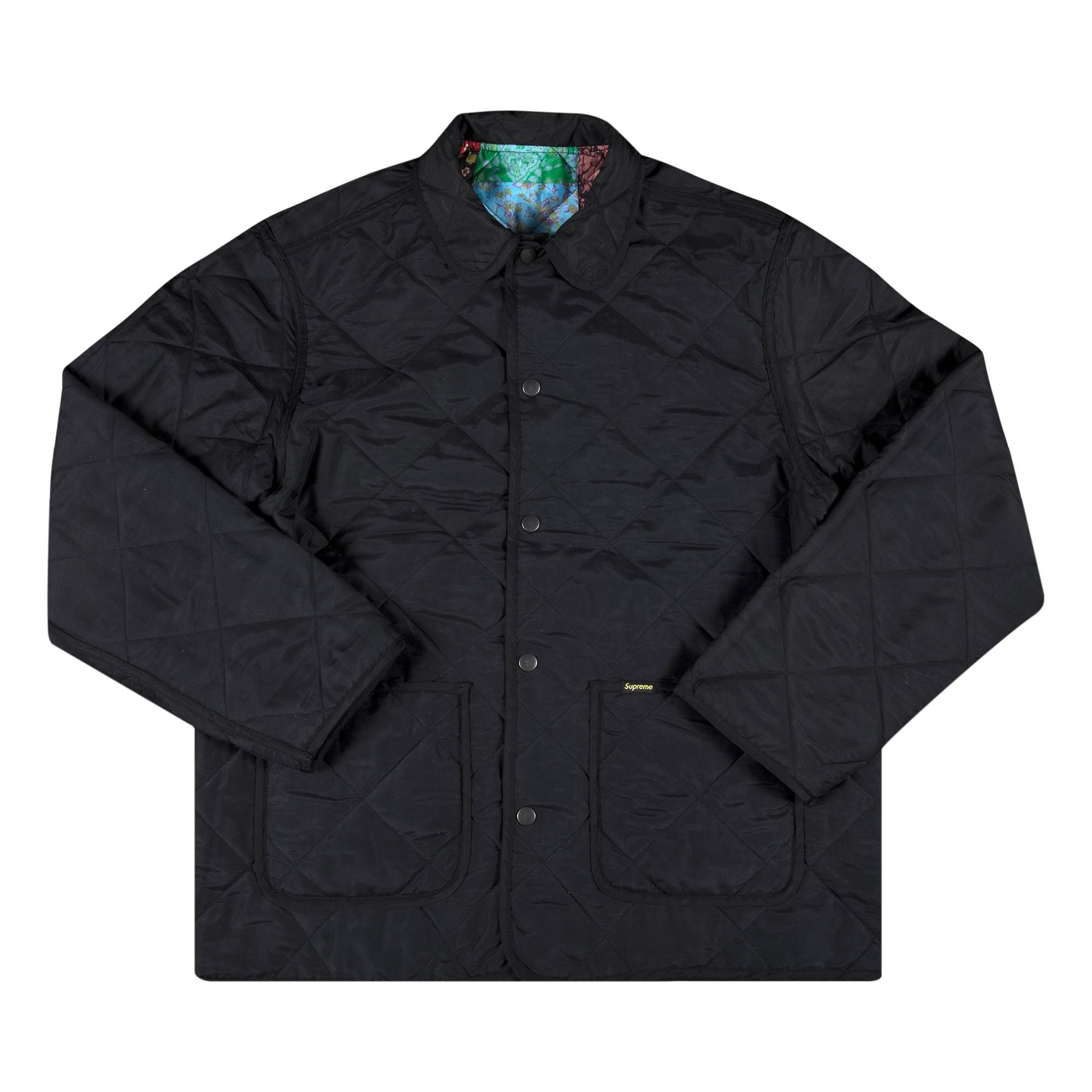 Supreme Reversible Patchwork Quilted Jacket 'Multi' - 2