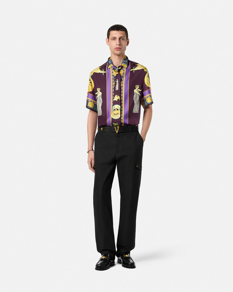 VERSACE Hall of Statues Silk Shirt outlook