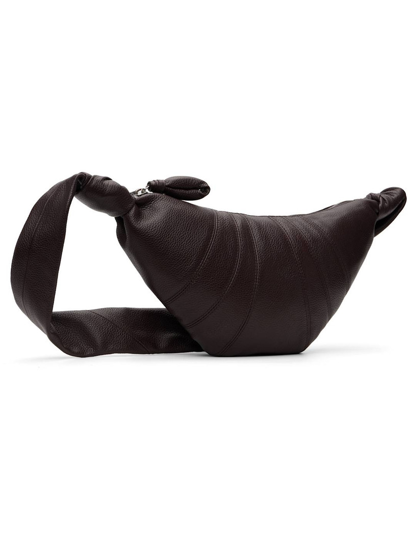 Lemaire Brown Small Croissant Bag outlook