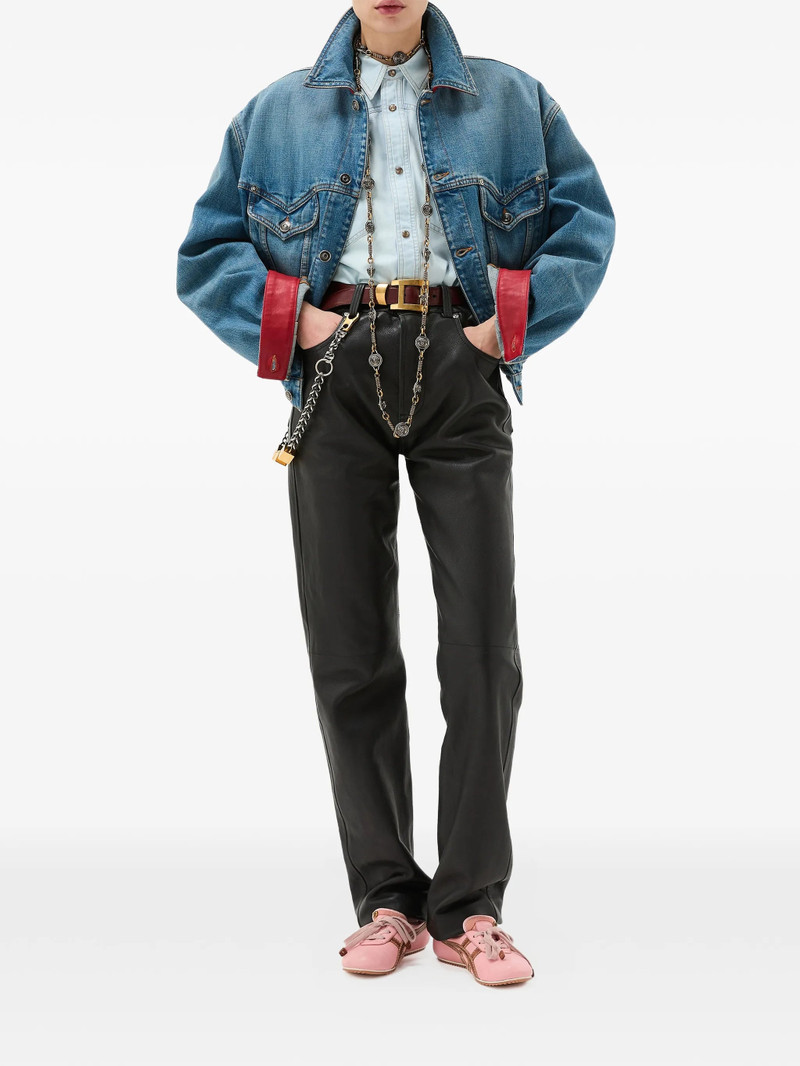 VERSACE Versace Cuff Collared Jacket outlook
