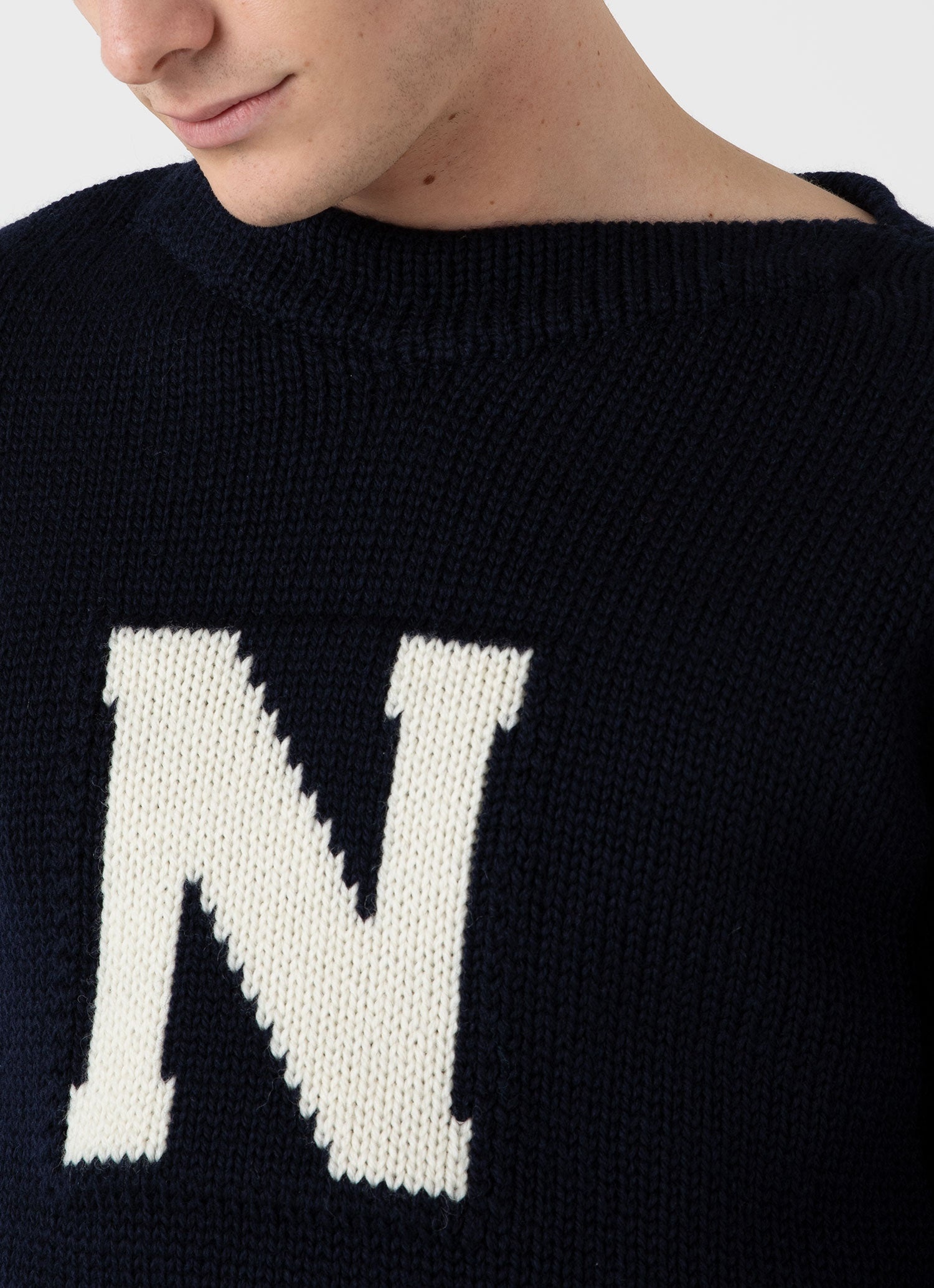 Sunspel x Nigel Cabourn Wide Neck Crew - 6