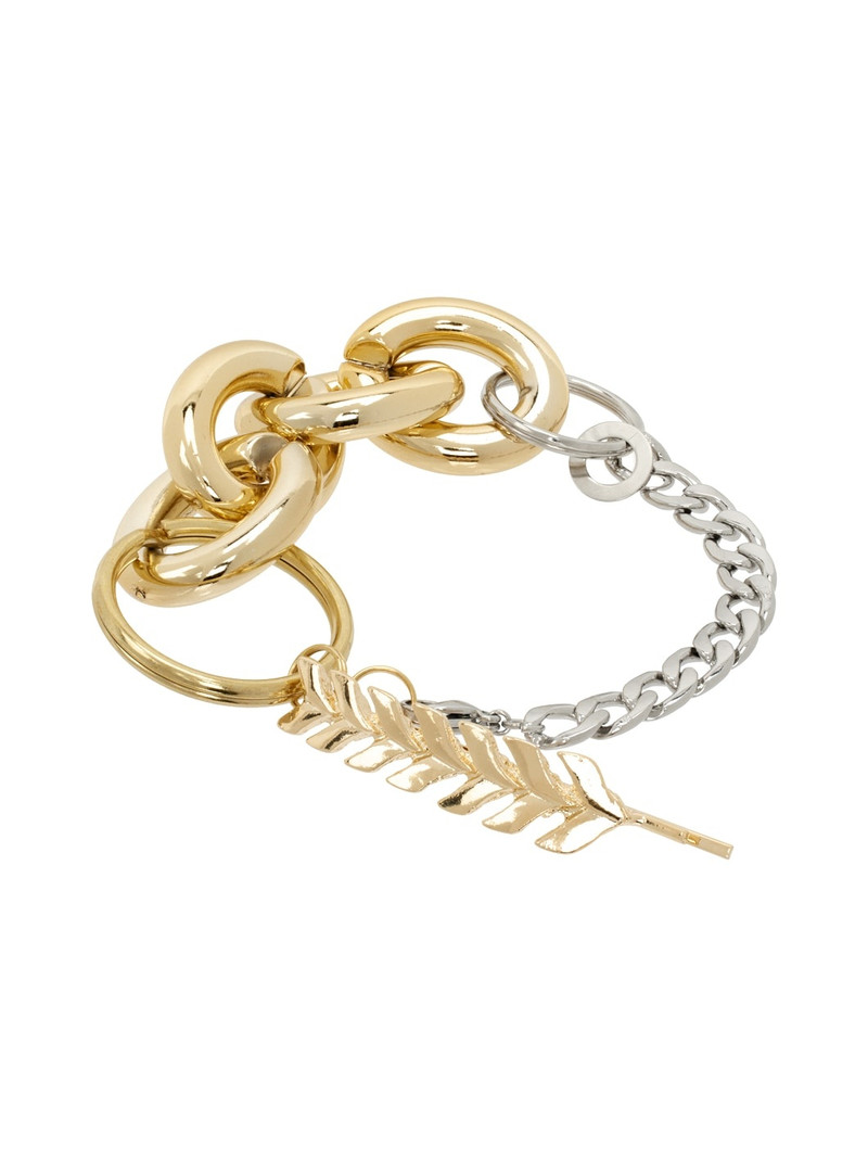 BLESS Silver & Gold Materialmix Hairpin Bracelet outlook