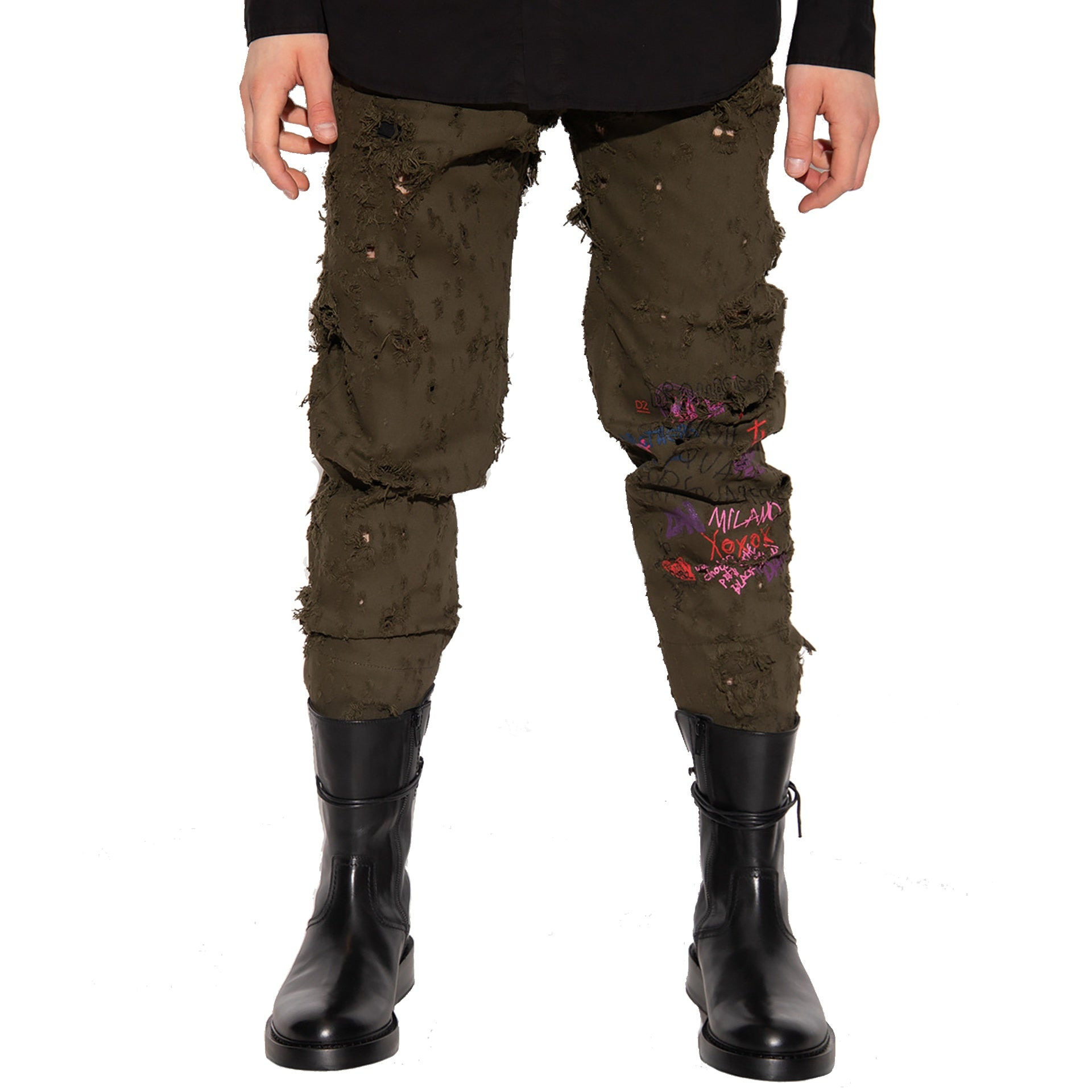 Dsquared2 Â€˜Aviatorâ€™ Relaxed-Fitting Trousers Men - 2