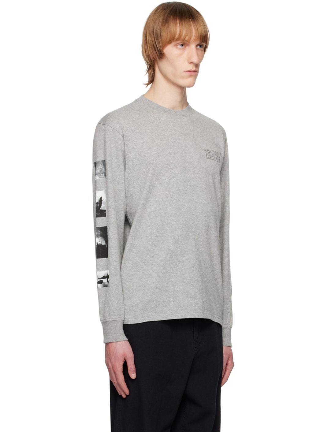 Gray Printed T-Shirt - 2