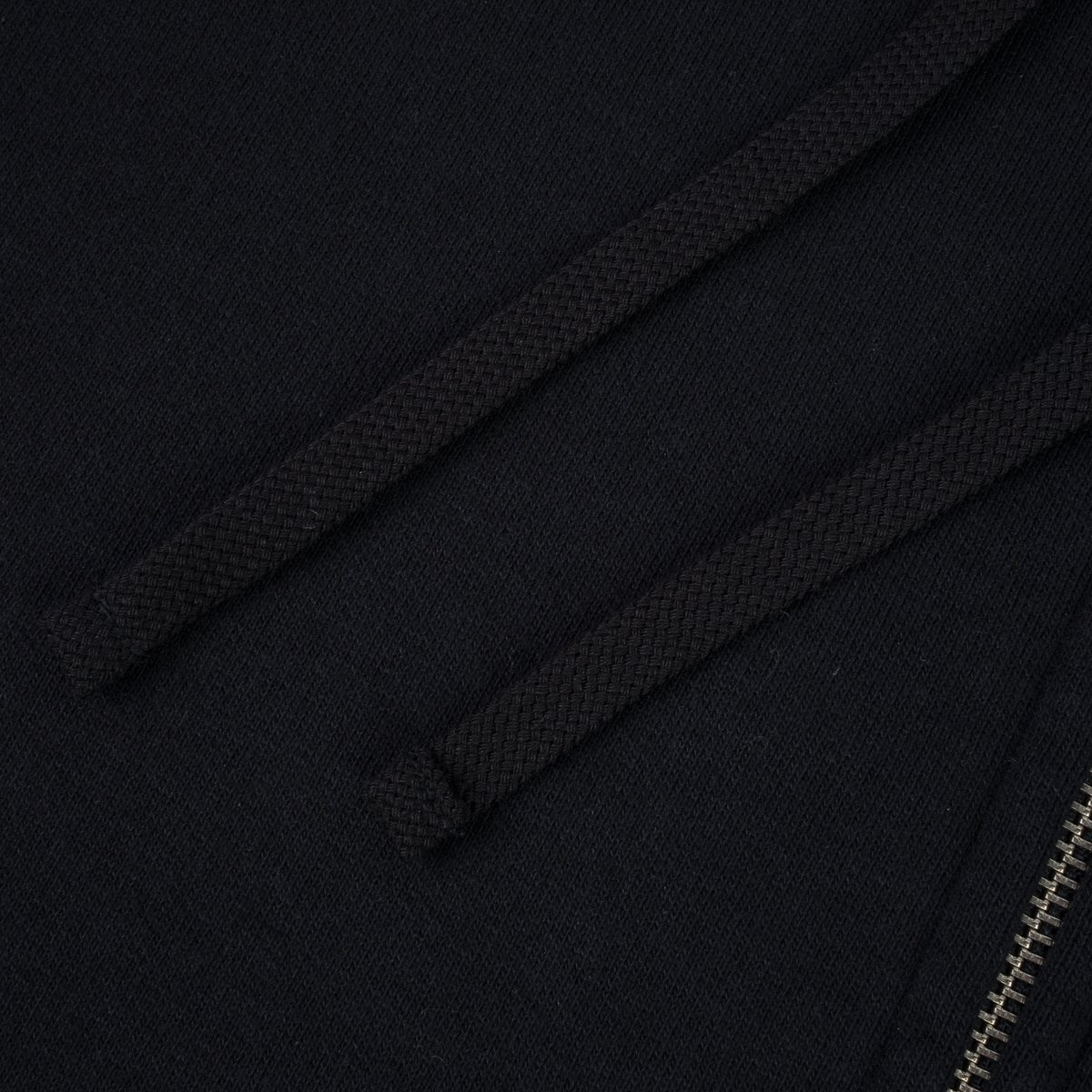IHSW-72-BLK 14oz Ultra Heavyweight Loopwheel Printed Hooded Sweat – Black - 11