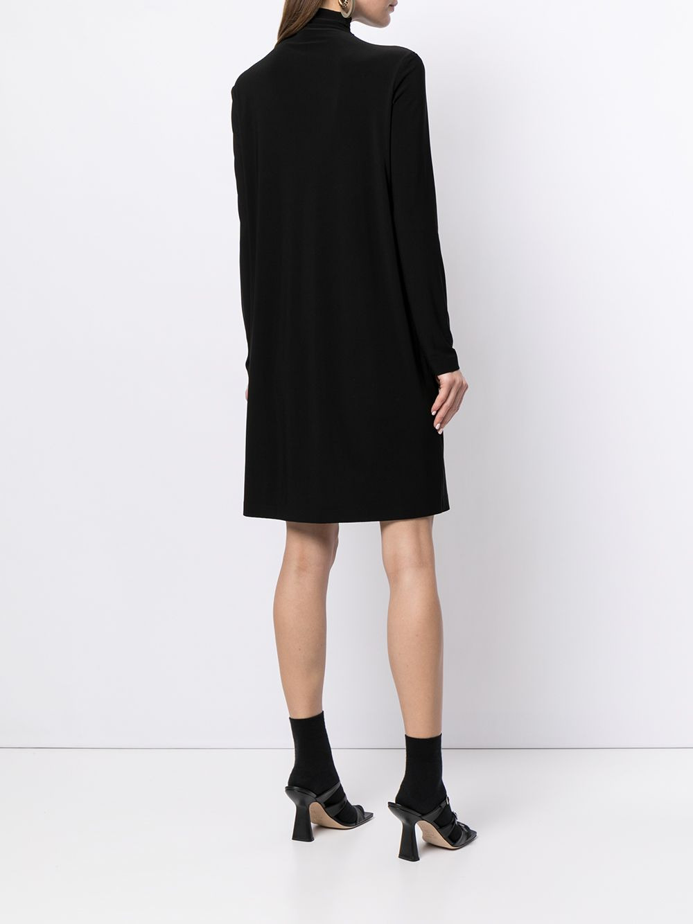 high neck jumper dress - 4