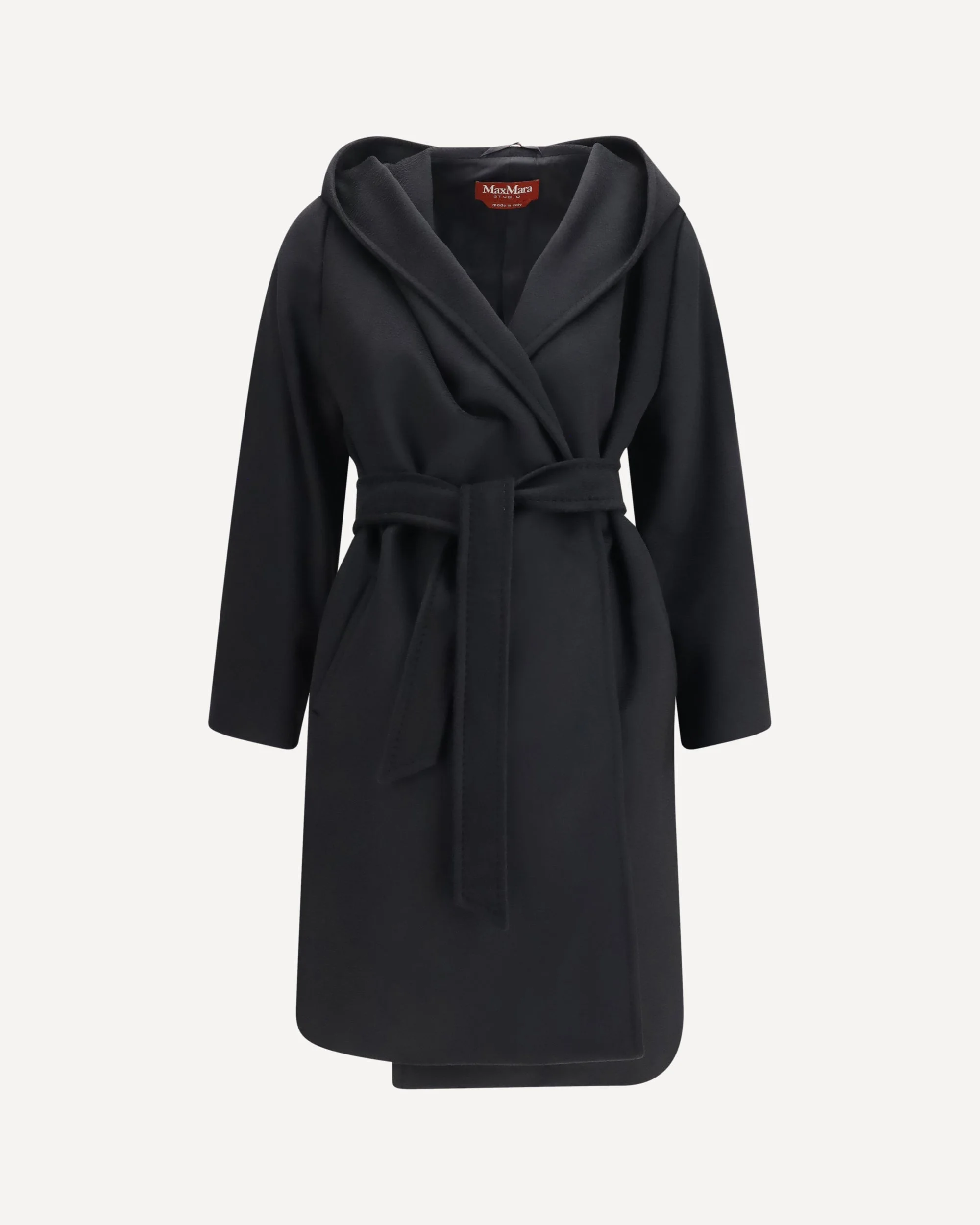 Wool drap robe Coat - 1