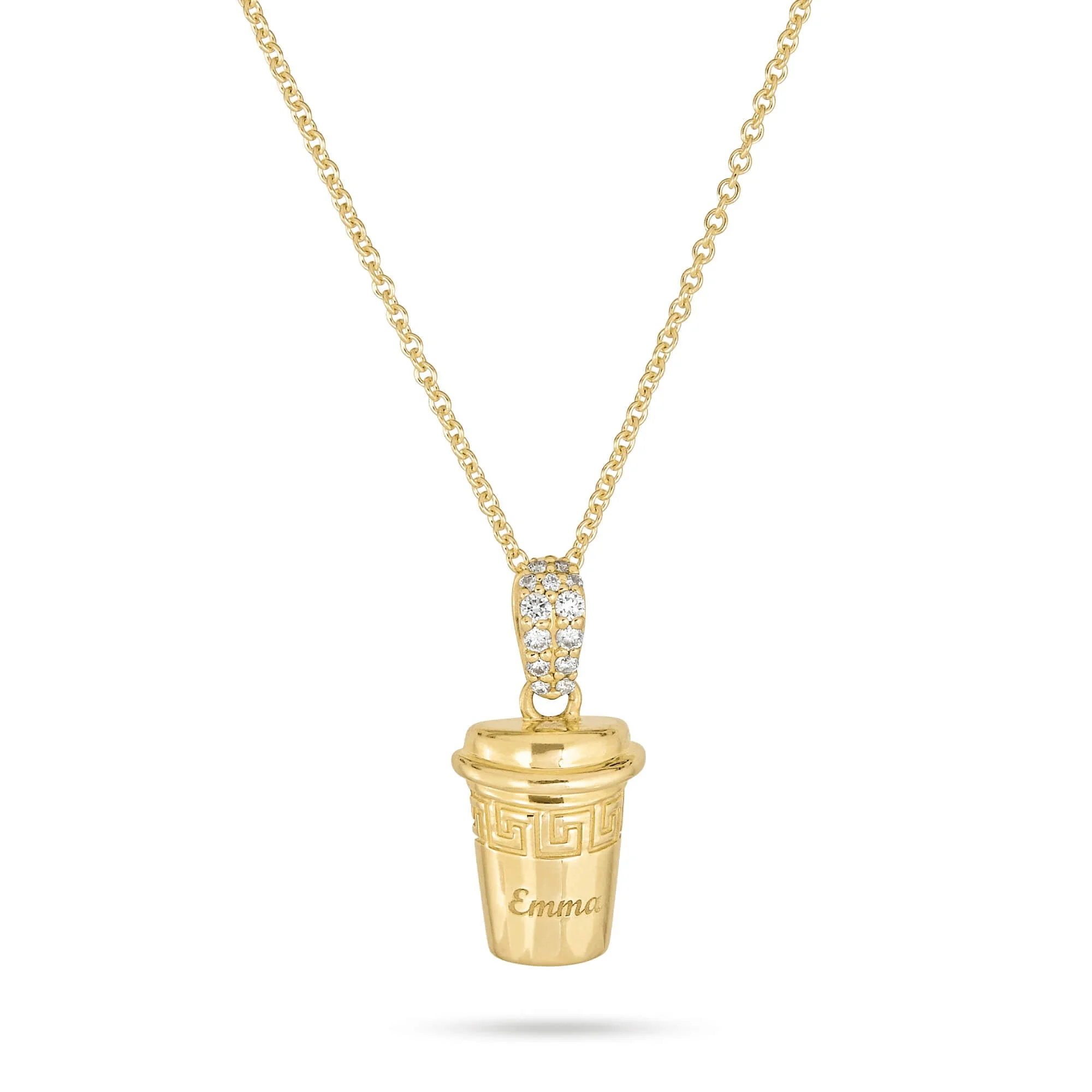 Gold Coffee Brunch Charm - 1