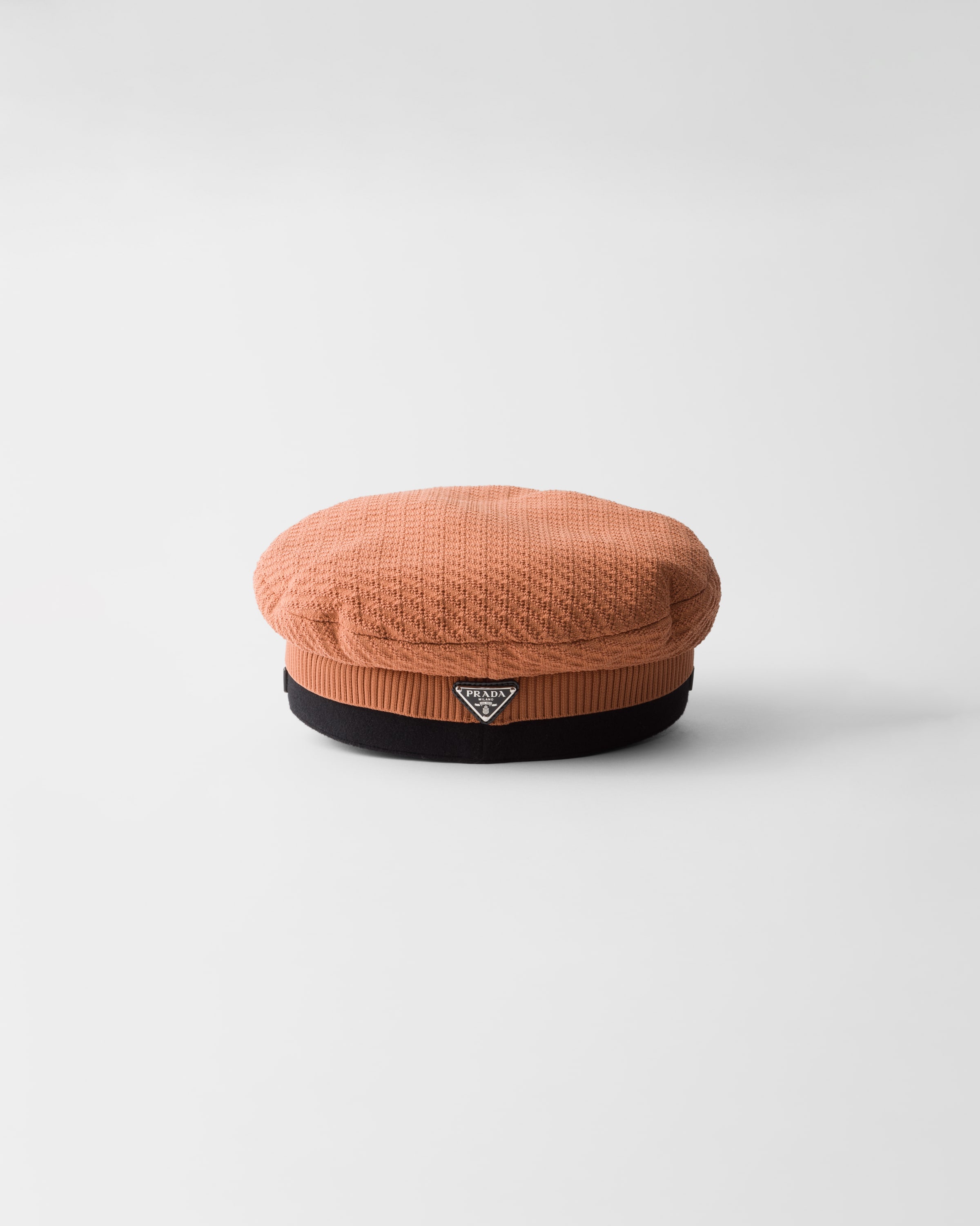Knit and patent leather cap - 3
