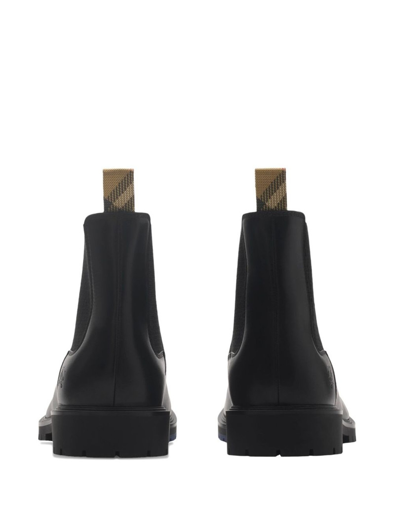 Burberry leather Chelsea boots outlook