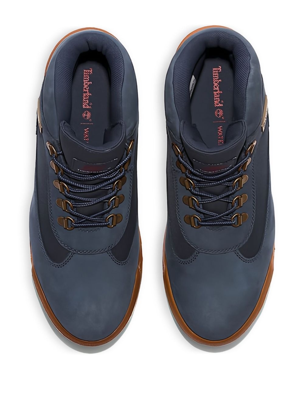 Waterproof Field Low "Dark Blue Nubuck" boots - 4