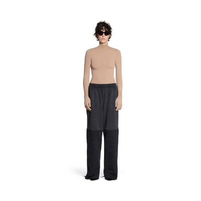 BALENCIAGA Patched Sweatpants in Black outlook