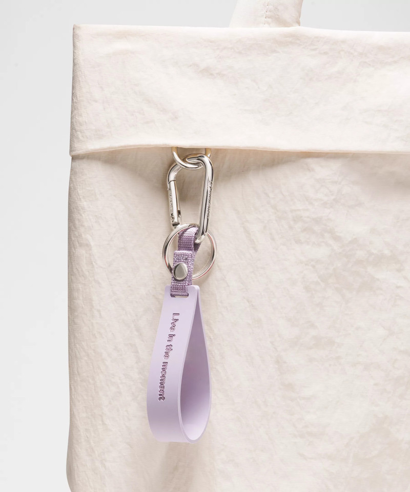 lululemon Silicone Keychain outlook