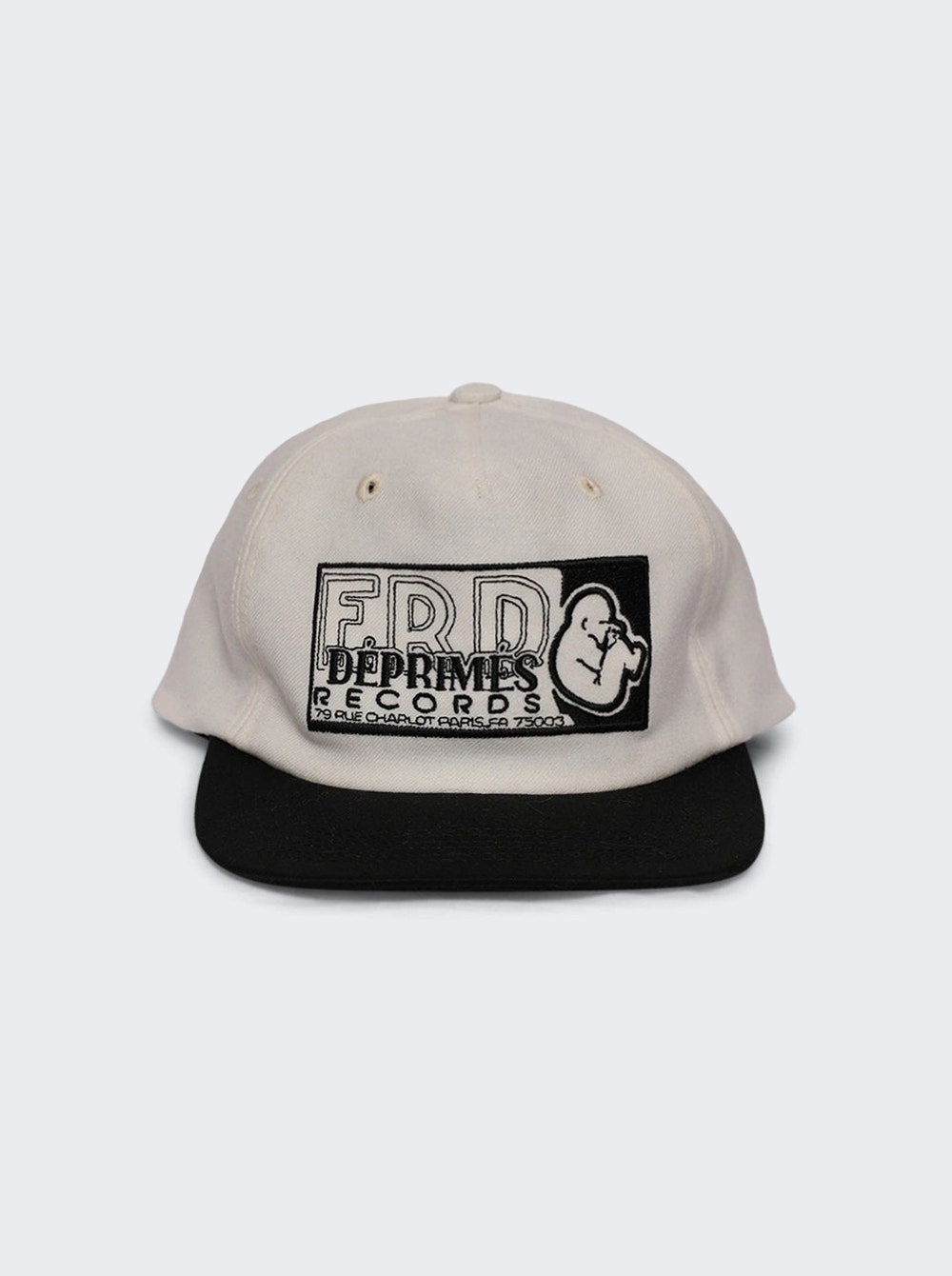 Erd Records 5-panel Hat Ivory Ivory - 1