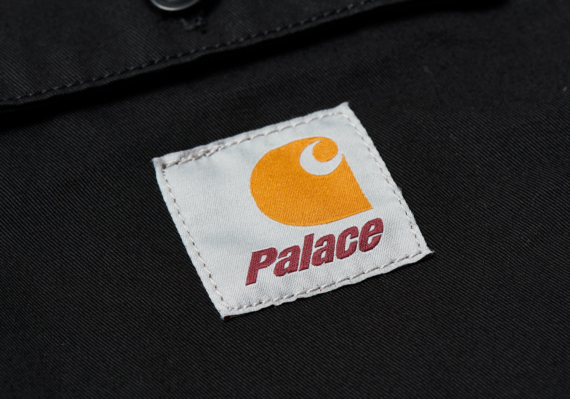PALACE CARHARTT WIP LONGSLEEVE MASTER SHIRT WASHED BLACK - 3