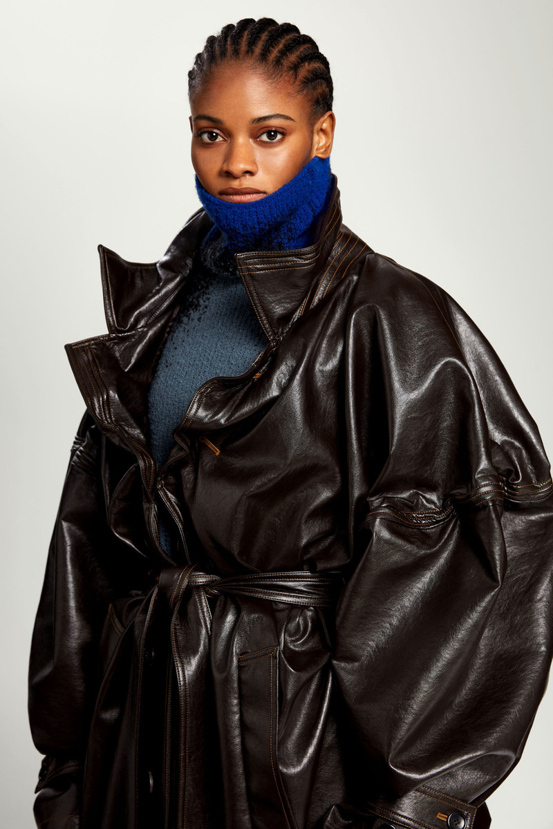 Wire Maxi Trench Coat 3