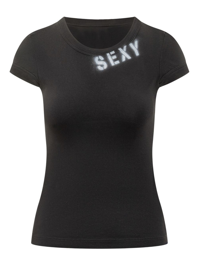 rib tee T-shirt 1