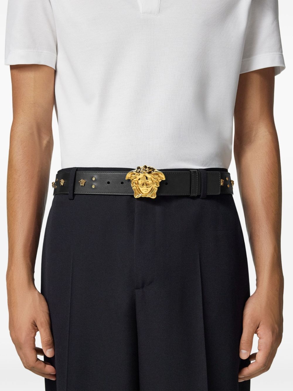 La Medusa leather belt - 3