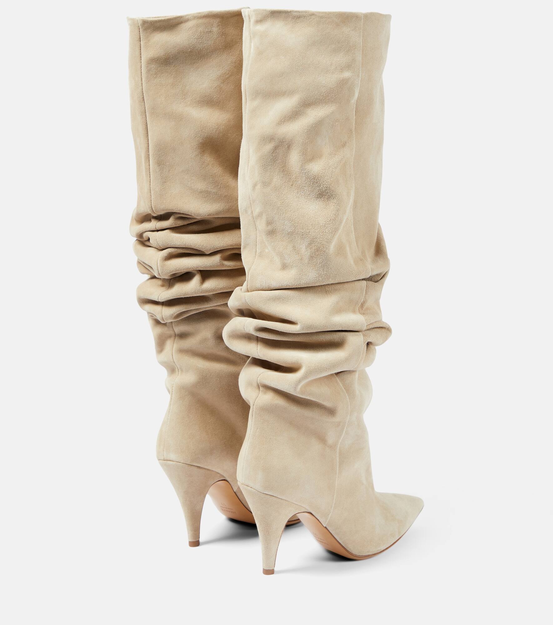 River suede knee-high boots - 3