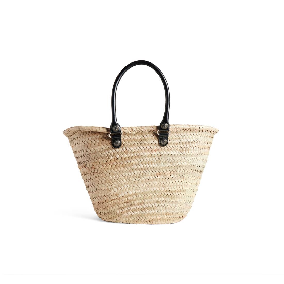 Women's Le Cagole Medium Basket  in Natural - 3