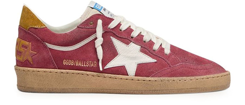 Ball Star star-print fabric sneakers 1